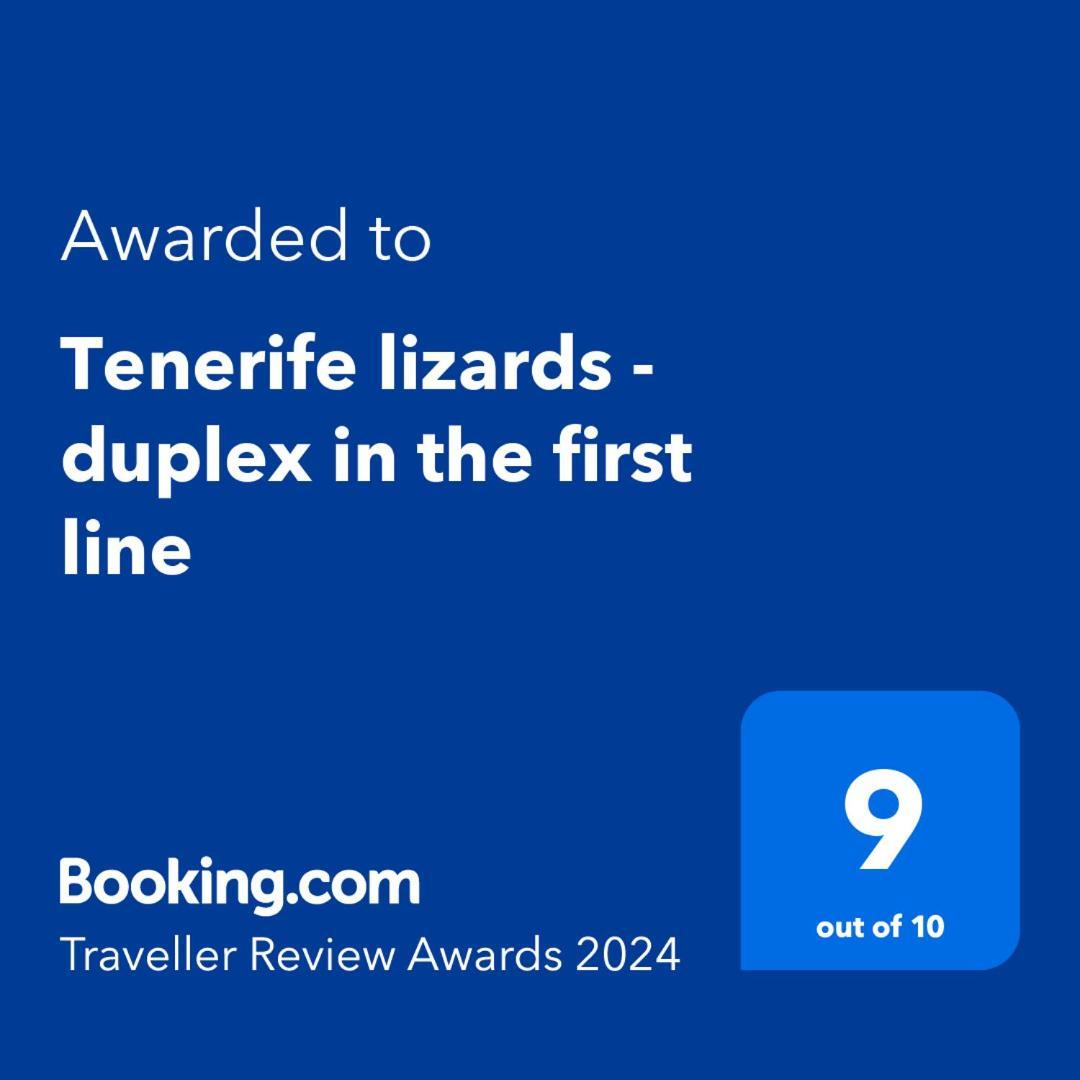 Tenerife Lizards - Duplex In The First Line Кальяо-Сальвахе Экстерьер фото
